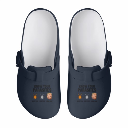 Discover Know Your Parasites Deer Tick Dog Tick Luna Tick Slip On Clogs