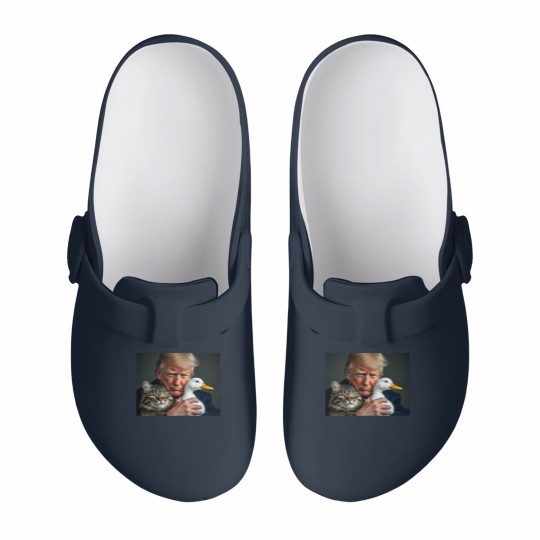Discover Pets for Trump Slip On Clogs - Protect Our Pets - Save Our Pets - Pets For Trump - Slip On Clogs
