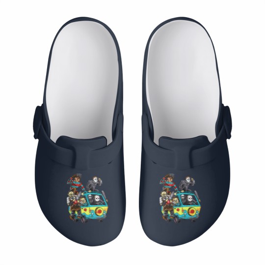 Discover Horror Movie Mystery Machine Slip On Clogs