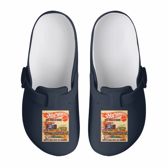 Discover Hot Wheels Vintage Wide World of Racing Slip On Clogs
