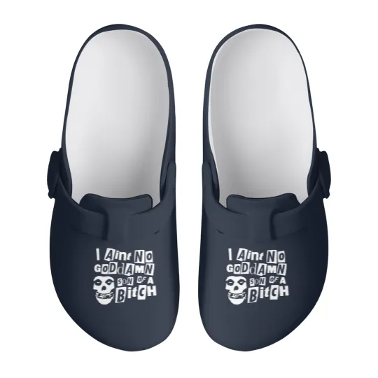 Discover Misfits Slip On Clogs | Rock Music Slip On Clogs | Hybrid Moments | The Misfits Box Set | Misfits Merch | Hooded Slip On Clogs