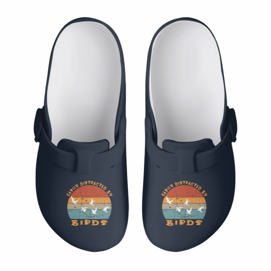 Discover .Easily Distracted By Birds, Birds Art, Birds Lover, Birds Gift, Birds Flying, Bird Mama, Slip On Clogs