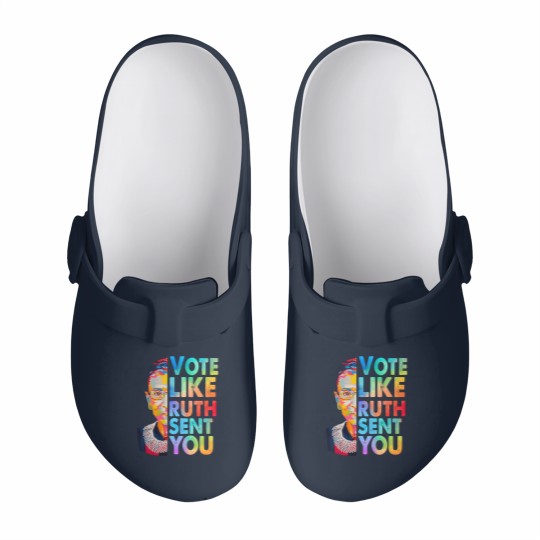 Discover Vote Like Ruth Sent You Slip On Clogs, Empowering Women, Election 2024, Vote 2024