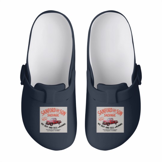 Discover Sanford and Son Salvage Worn Truck Slip On Clogs