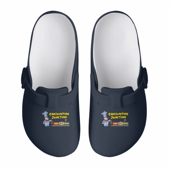 Discover Schoolhouse Rock Conjunction Junction - Conjunction Junction - Slip On Clogs