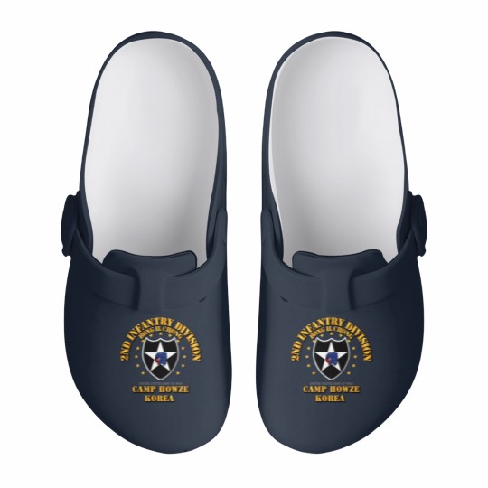 Discover 2nd Infantry Division - Camp Howze Slip On Clogs