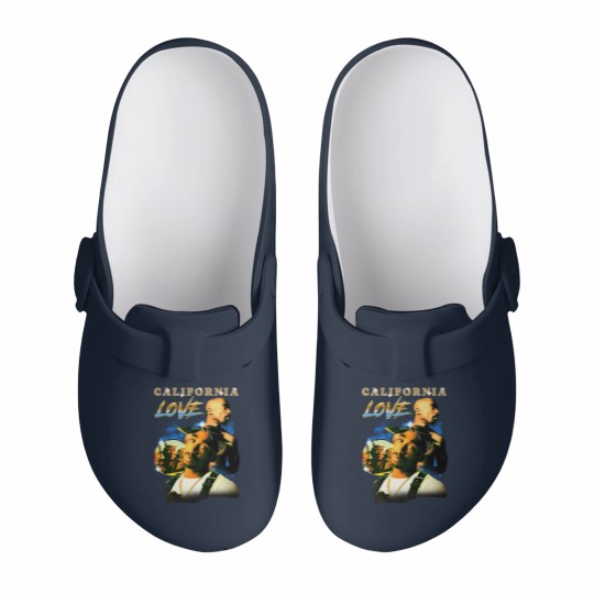 Discover California Love 2Pac Vintage Style Slip On Clogs