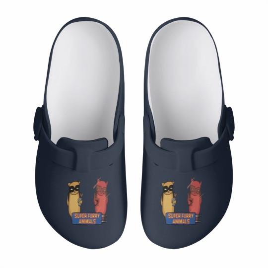 Discover Super Furry Animals Slip On Clogs