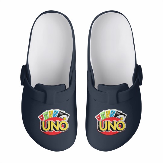 Discover UNO Game Card Slip On Clogs