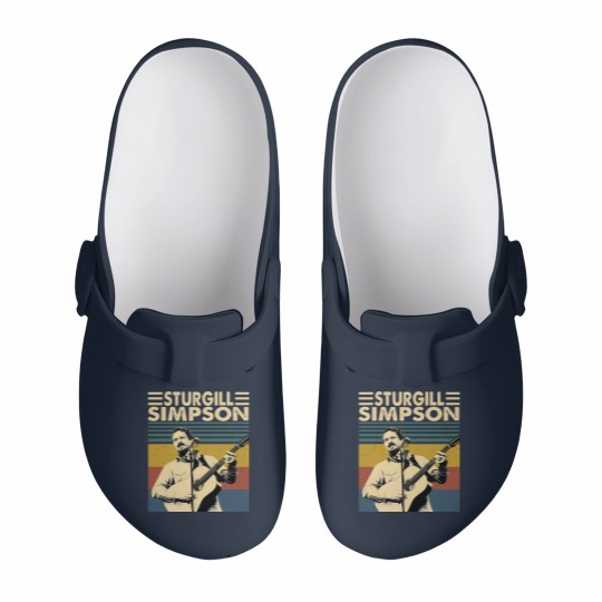 Discover Sturgill Simpson Retro Vintage Unisex Slip On Clogs, Sturgill Simpson Music Slip On Clogs