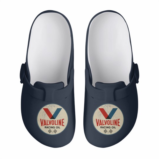 Discover Valvoline Racing Sign Slip On Clogs