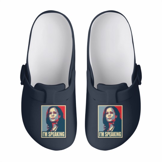 Discover Kamala Harris - Mr. Vice President I'm Speaking Slip On Clogs