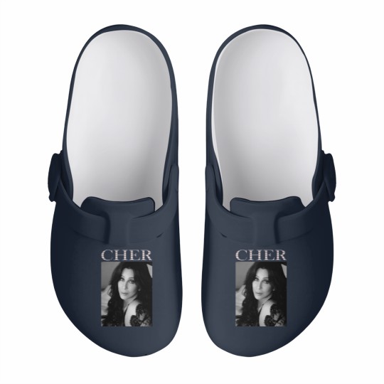 Discover Vintage Cher's Love Music Legends Live Forever - Shoop Shoop Slip On Clogs