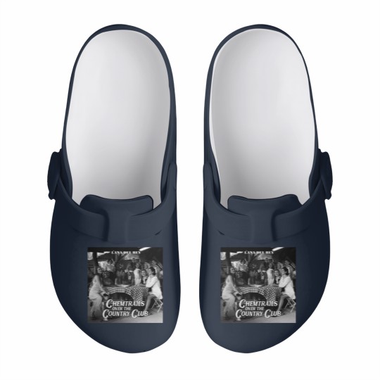 Discover Chemtrails Over the Country Club Werewolf Eyes Cover Long Slip On Clogs