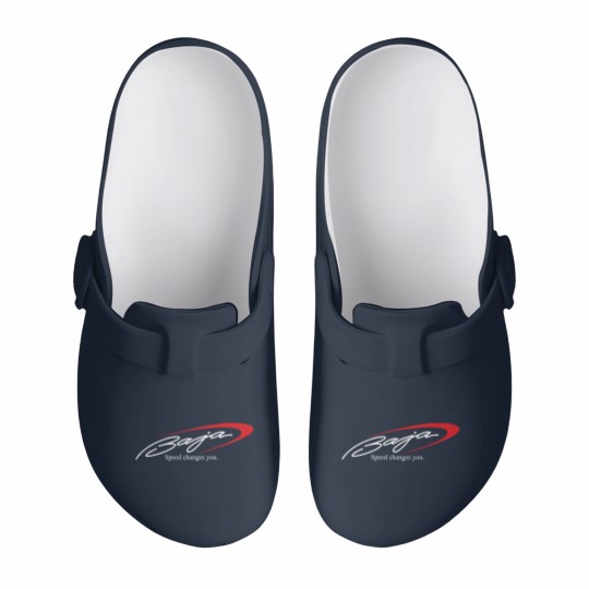 Discover baja boats logo Slip On Clogs