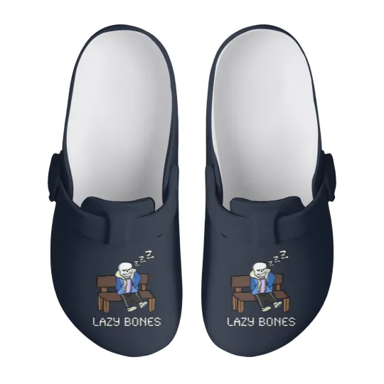 Discover Lazy Bones- Undertale Sans Slip On Clogs