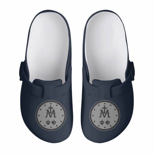 Discover Round Miraculous Medal Round Miraculous Medal Slip On Clogs