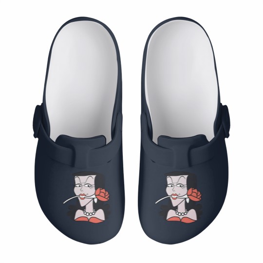 Discover Kurt Cobain Natasha Fatale Vintage Slip On Clogs