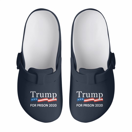 Discover Trump for Prison 2020 Slip On Clogs