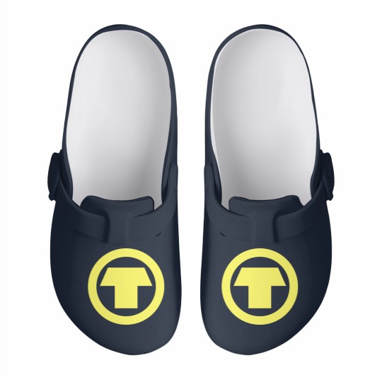 Discover Terra Teen Titans  Symbol Slip On Clogs