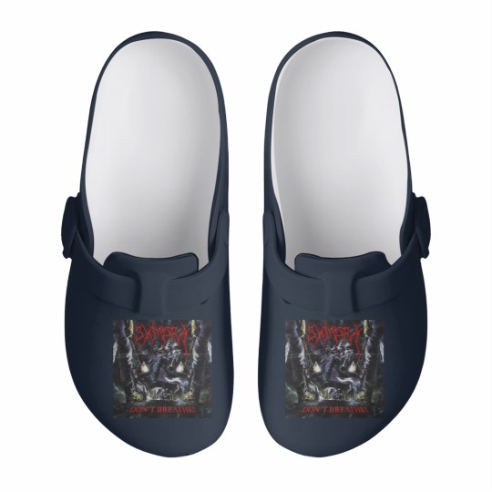 Discover Sxmpra DON'T BREATHE Slip On Clogs