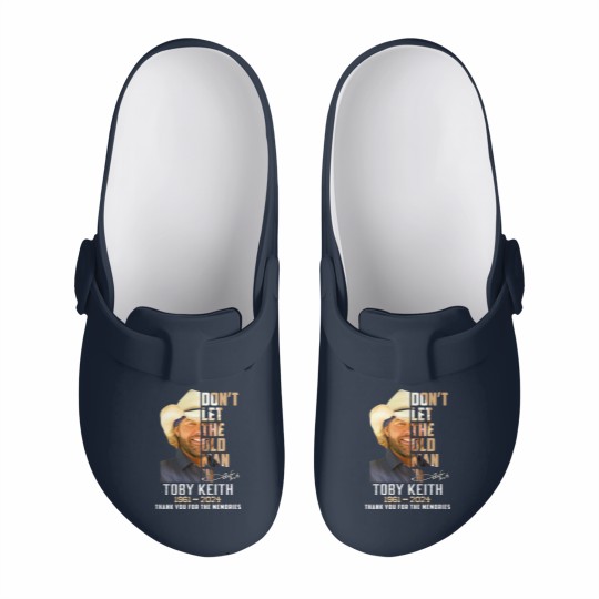 Discover Toby Keith Slip On Clogs, In Memory Of Toby Keith 1961 2024 Slip On Clogs, Toby Keith Honoring Slip On Clogs