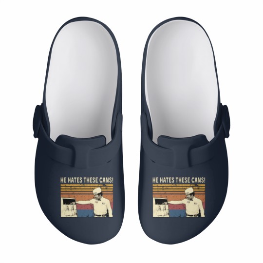 Discover The Jerk - He Hates These Cans Coffee Mug Slip On Clogs