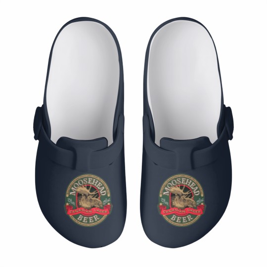Discover 80s Mooseheads Beer Slip On Clogs