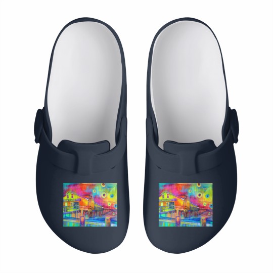 Discover Avalon Pier Long Slip On Clogs
