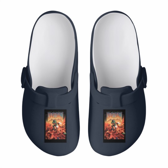 Discover Dooom Old Slip On Clogs