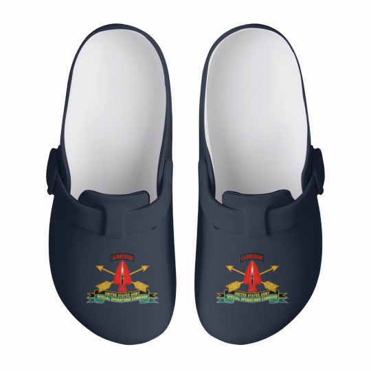 Discover Army US Army Special Operations Command Sine Pari Slip On Clogs