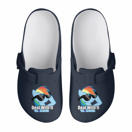 Discover Rainbow Dash Classic Slip On Clogs