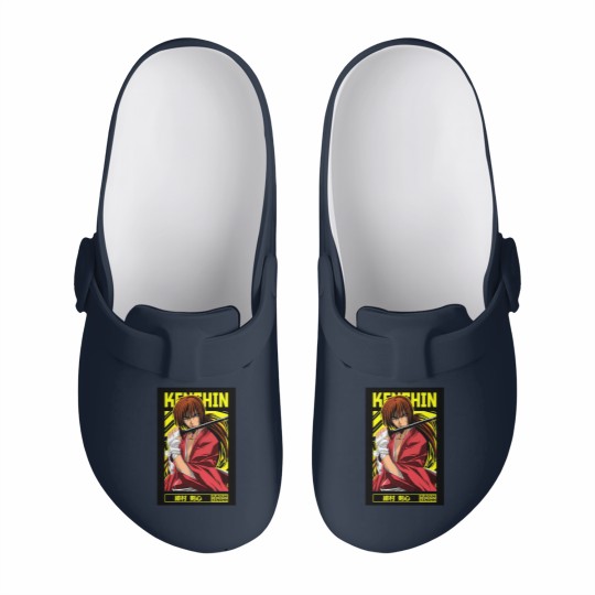 Discover Himura Kenshin = Rurouni Kenshin = Anime Slip On Clogs