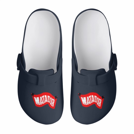 Discover Vintage Matador Records Distressed Slip On Clogs