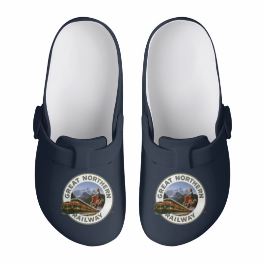 Discover Great-Northern-Railway Slip On Clogs
