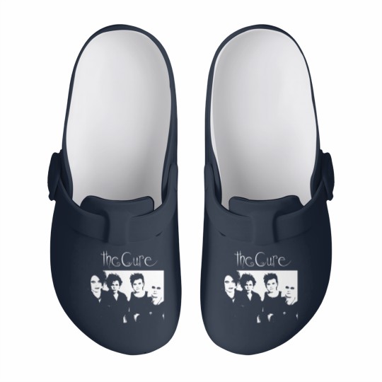 Discover The Cure, The Cure merch, cure, The Cure music, The Cure tour Slip On Clogs