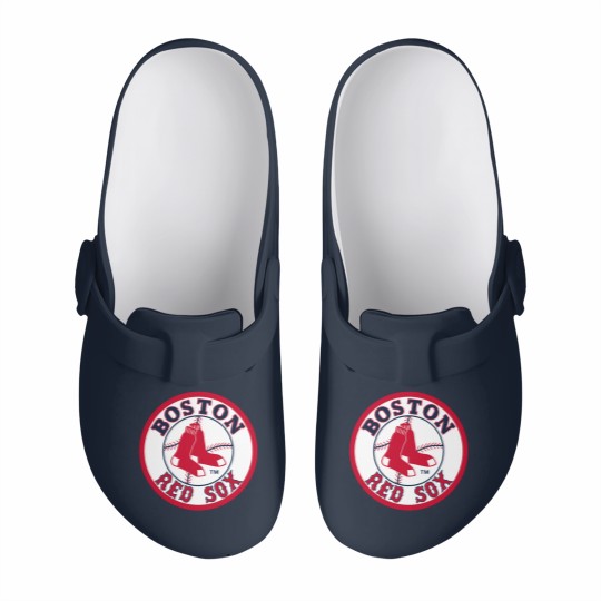 Discover red sox boston Slip On Clogs