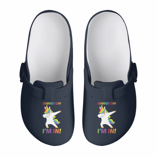 Discover Sounds Gay I_m In Sounds Gay I_m In Slip On Clogs
