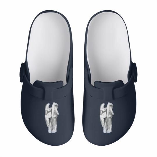 Discover Weeping angel - Doctor Who - blue - Doctor Who - Slip On Clogs