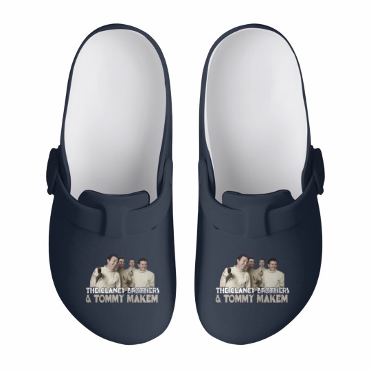 Discover The Clancy Brothers & Tommy Makem Retro Fan Art - Clancy Brothers Tommy Makemm - Slip On Clogs