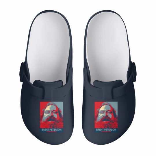 Discover Vote Brent Peterson 2024! Slip On Clogs
