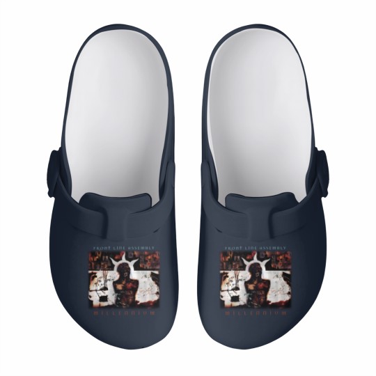Discover Front Line Assembly Slip On Clogs rock Slip On Clogs