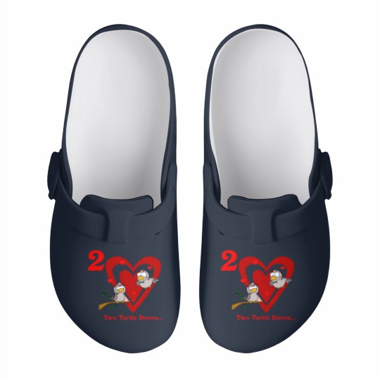 Discover Two Turtle Doves Slip On Clogs