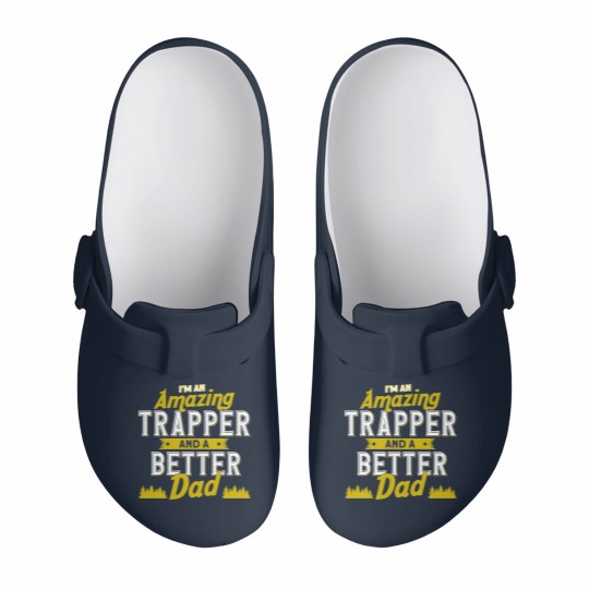 Discover Hunting Trapper Trapping Slip On Clogs