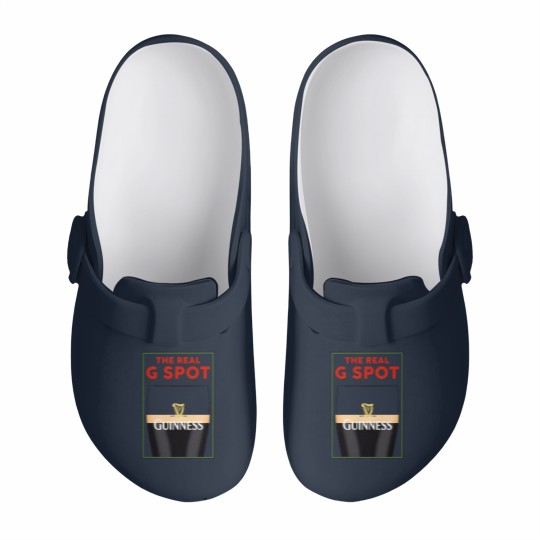 Discover Guinness Vintage Slip On Clogs, Split the G, Funny Slip On Clogs
