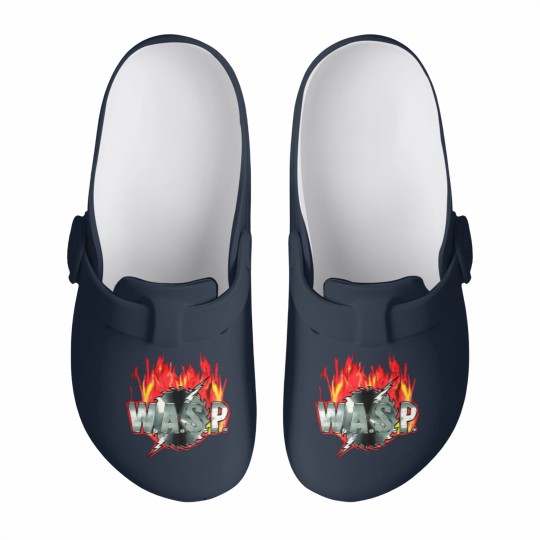 Discover W.A.S.P HEADLESS 1989 Music Slip On Clogs K2, W.A.S.P Tour 2023