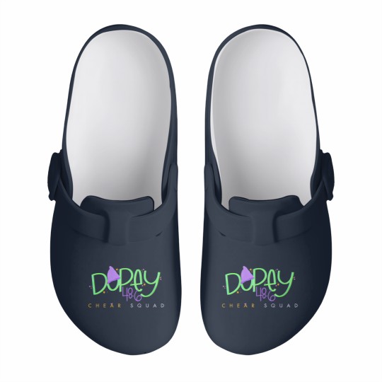 Discover Dopey Challenge ChEAR Squad Slip On Clogs, WDW Dopey Runner Cheering Family Slip On Clogs