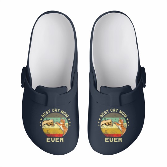Discover BEST CAT MOM EVER - Best Cat Mom Ever - Slip On Clogs