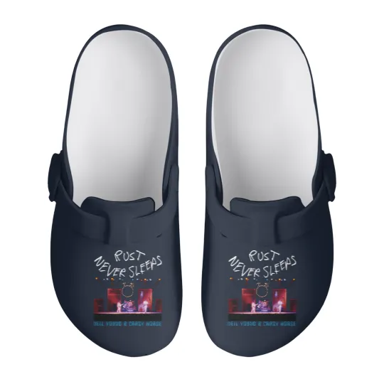 Discover NEIL YOUNG BK (16) Slip On Clogs