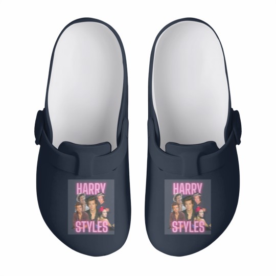Discover Harry Slip On Clogs - Retro Harry Fan Merch, Iconic 1D Era